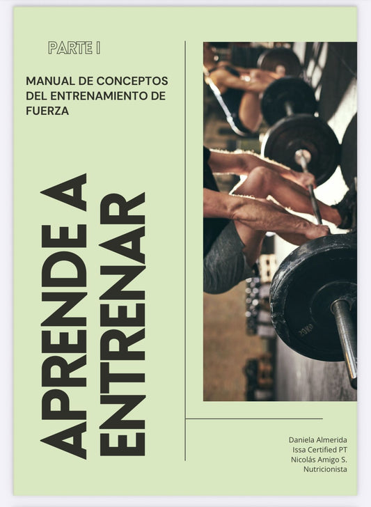 Ebook de entrenamiento: aprende a entrenar parte 1