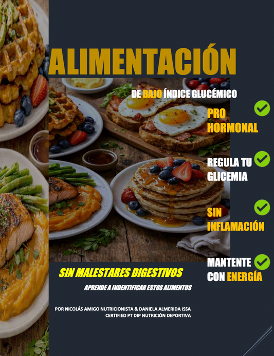 Ebook nutricional Alimentación de bajo índice glucemico